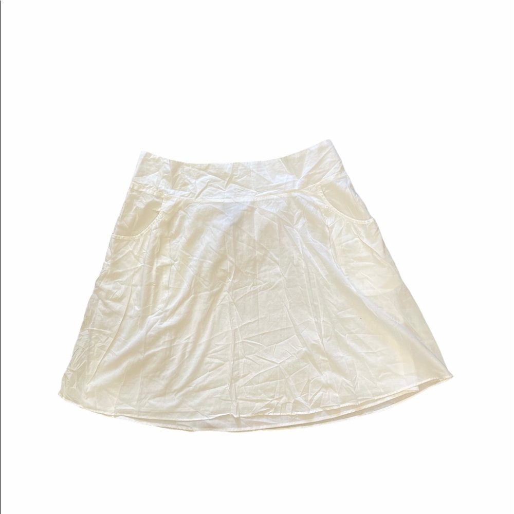 White skirt